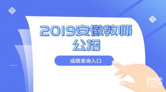2019年安徽省中小學(xué)教師公開招聘筆試成績(jī)查詢指南
